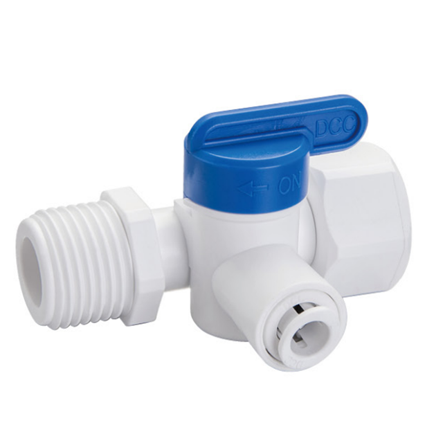 Double way ball valve, external screw ball valve, pressure bucket ball valve