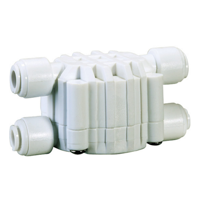 Four sided valve water cut-off device