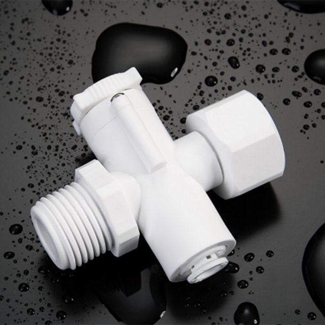 Quick three-way inlet valve